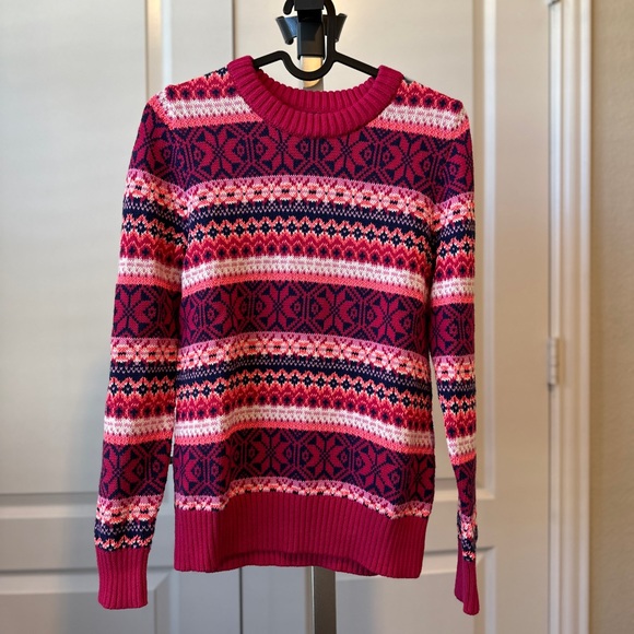 J.Crew bright colorful sweater - Picture 2 of 4